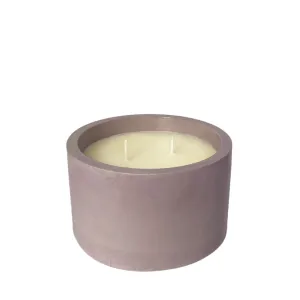 12oz Concrete Soy Wax Candle (Lavender & Eucalyptus)