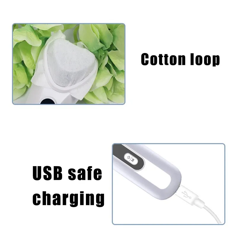 3.7V Facial Cleaner Tool Ultrasonic Vibration Heat Massager Beauty Instrument Skin Care