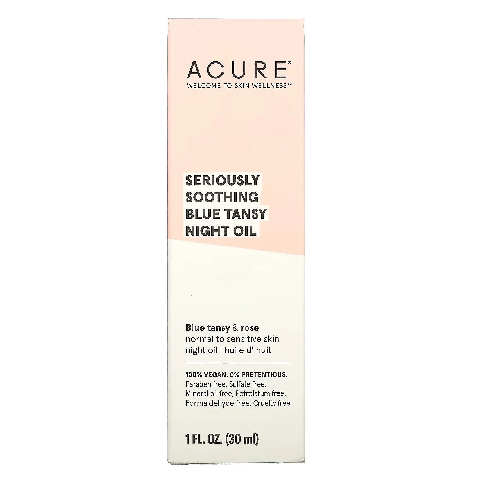 ACURE, Active Softening, Blue Tansy Night Oil, 30 ml