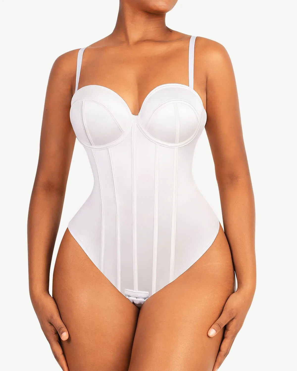 AirSlim® Retro-style Cupped Bra-free Bodysuit