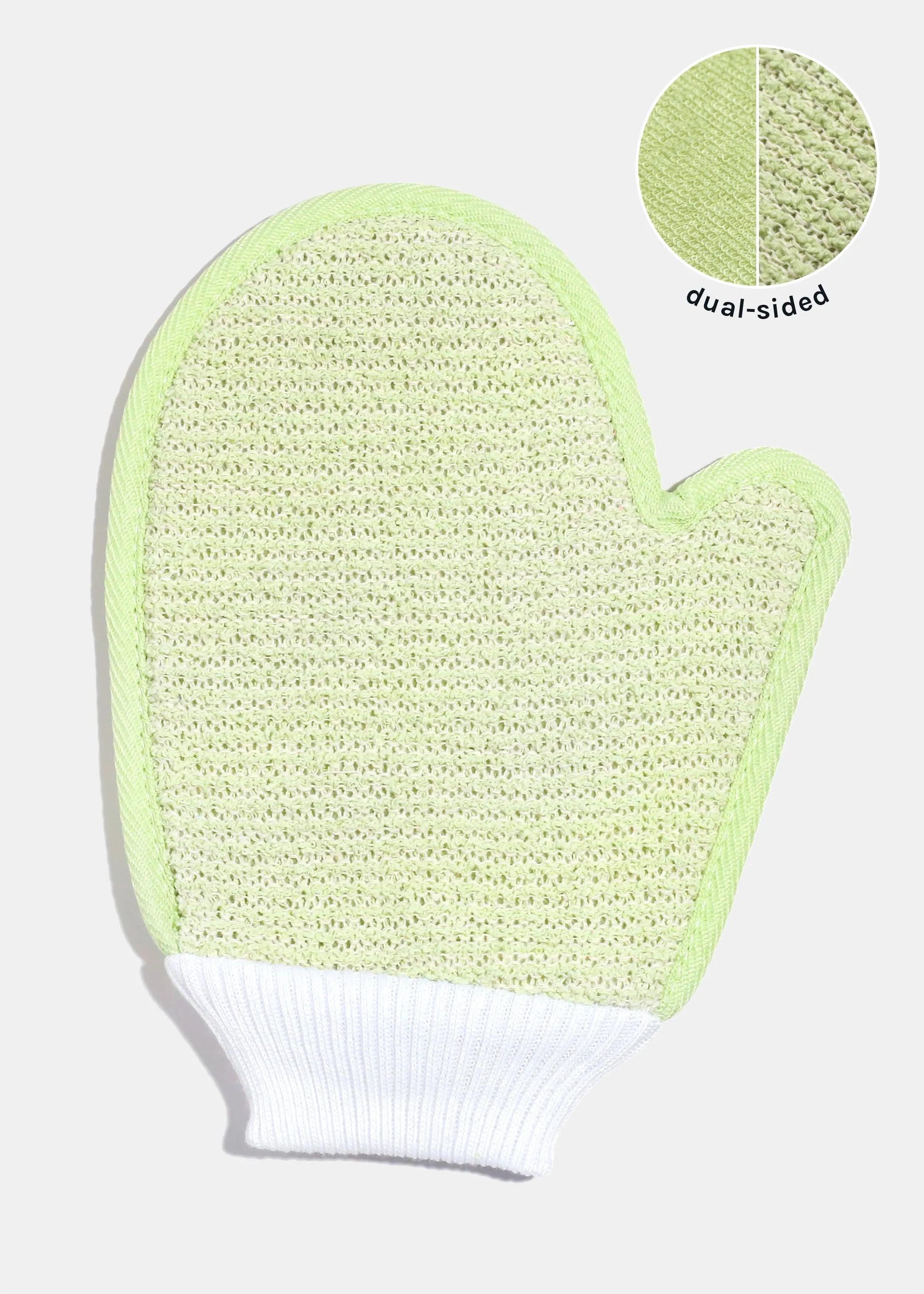 AOA Dual Exfoliating   Washcloth Mitt