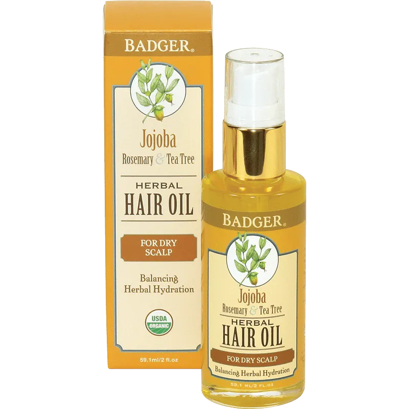 Badger - jojoba hair oil 59.1 ml