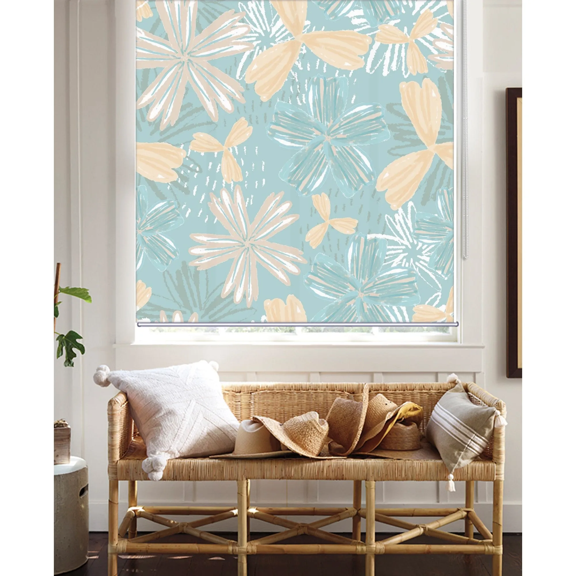 Botanical Garden Natural Vibes Window Roller Shade