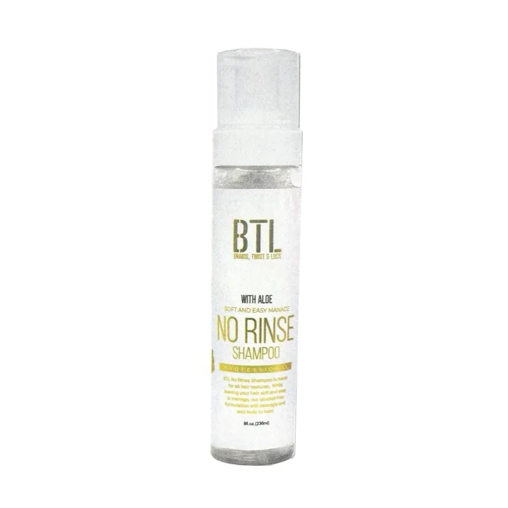 BTL PROFESSIONAL | No Rinse Shampoo with Aloe 8oz