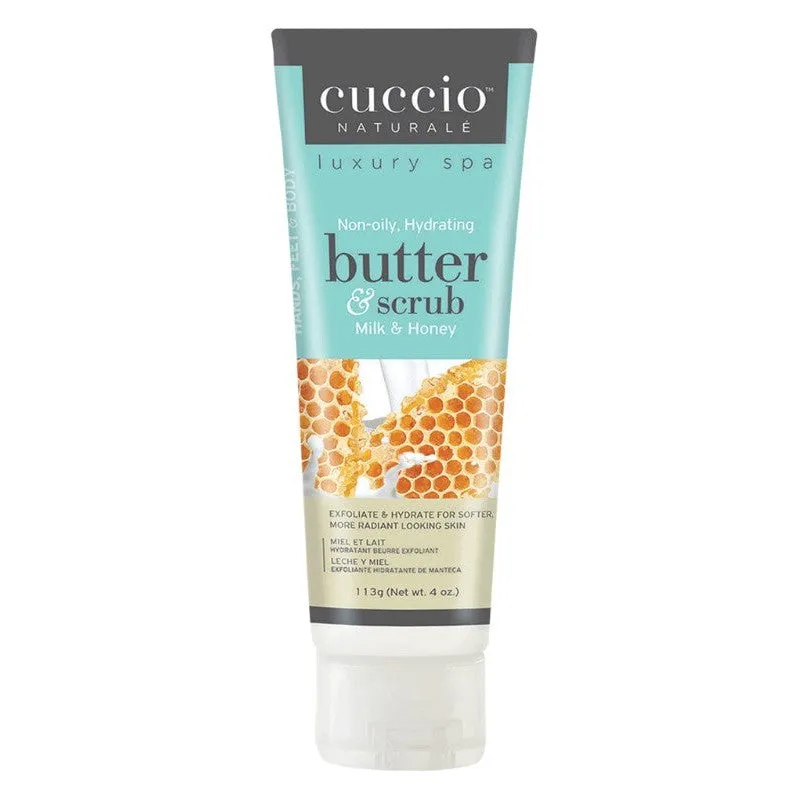 Cuccio - Butter & Scrub - Milk & Honey 4 oz