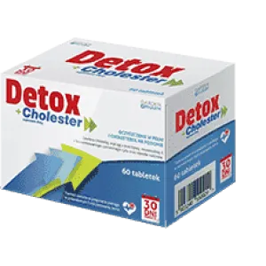 DETOX   CHOLESTER x 60 tablets, lower cholesterol, body detox, cleanse the body