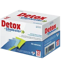 DETOX   CHOLESTER x 60 tablets, lower cholesterol, body detox, cleanse the body