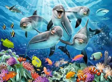 Dolphins in the Coral Reef 500 pc Puzzle