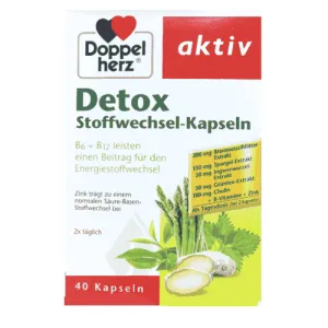 DOPPLERHERZ ACTIVE Detox Complex 40 capsules