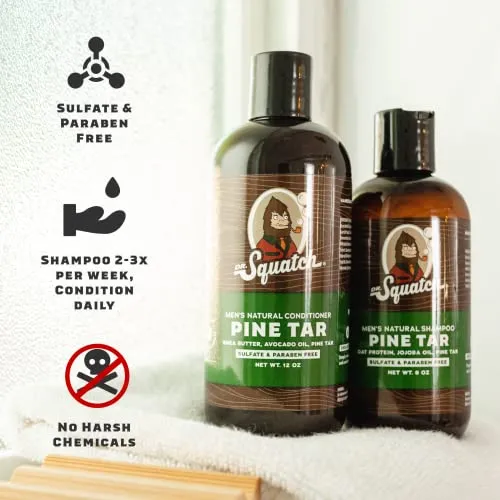 Dr. Squatch Fresh Falls Shampoo   Conditioner Hair Bundle