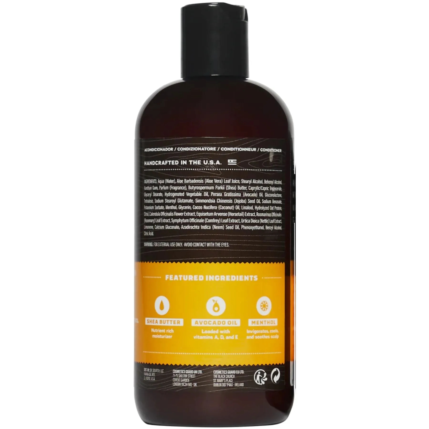 Dr. Squatch Men's Natural Conditioner Summer Citrus 340ml