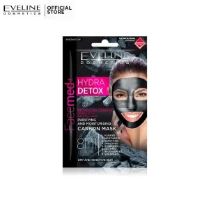 Eveline Facemed  Carbon Mask 2*5ml Hydra Detox