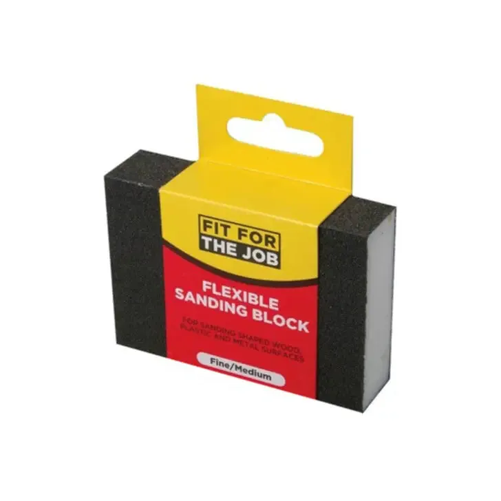 Fit For The Job Flexible Sanding Block - Fine / Medium