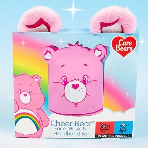 Fizz Creations Care Bears Face Mask & Headband Set