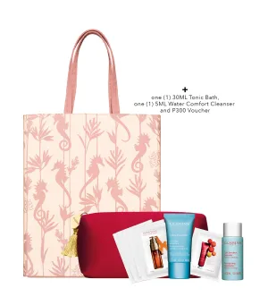 Free Seahorse Tote Bag and Skincare Set