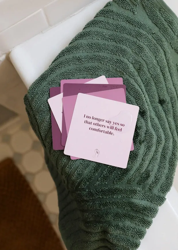 Gift Set - Boundaries Shower Affirmations