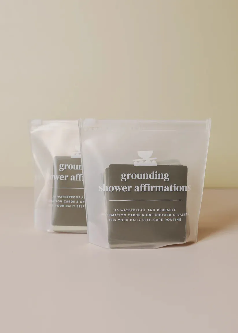 Gift Set - Grounding Shower Affirmations