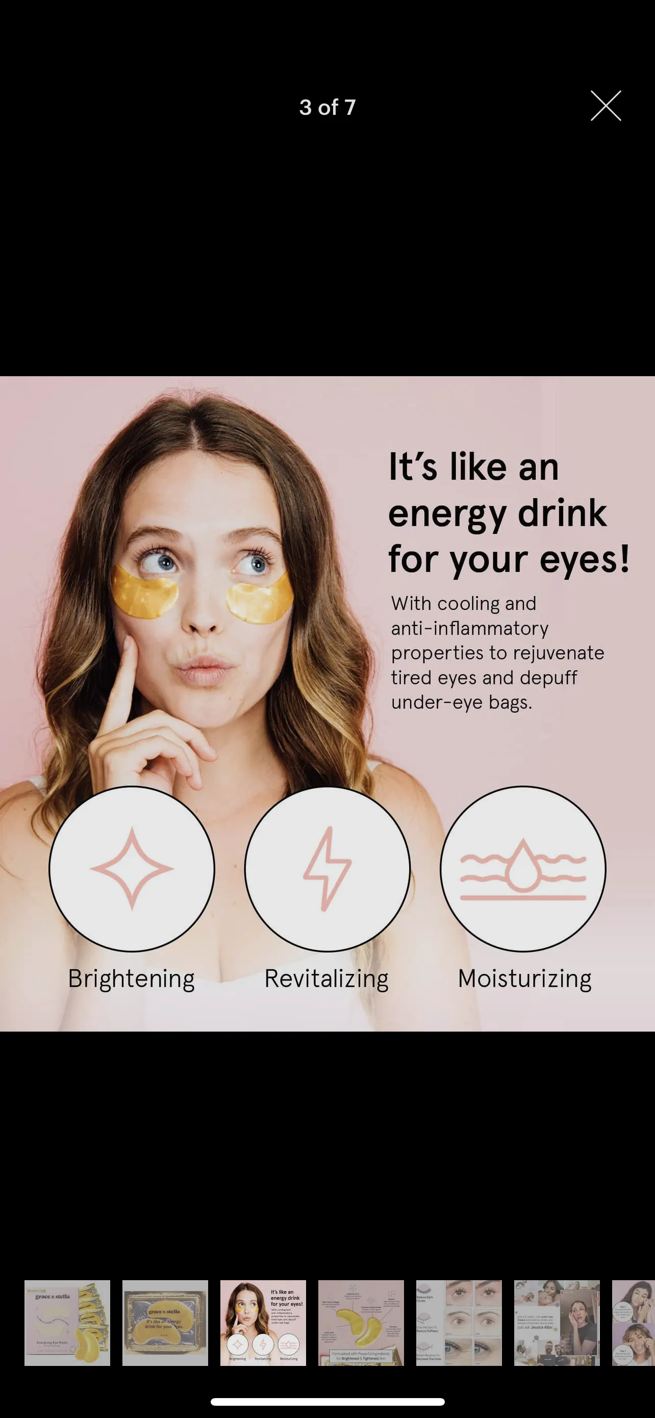 Gold Energizing Eye Masks (24 pairs)