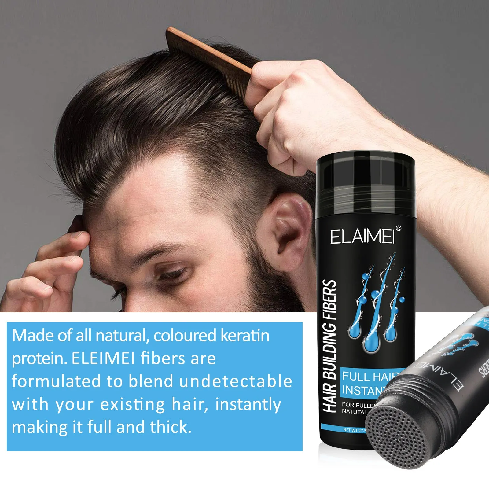 Hair Fiber Powder Spray Hairdressing