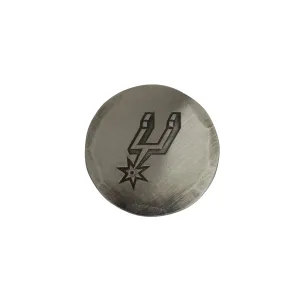 Hand Forged San Antonio Spurs Ball Mark - Nickel