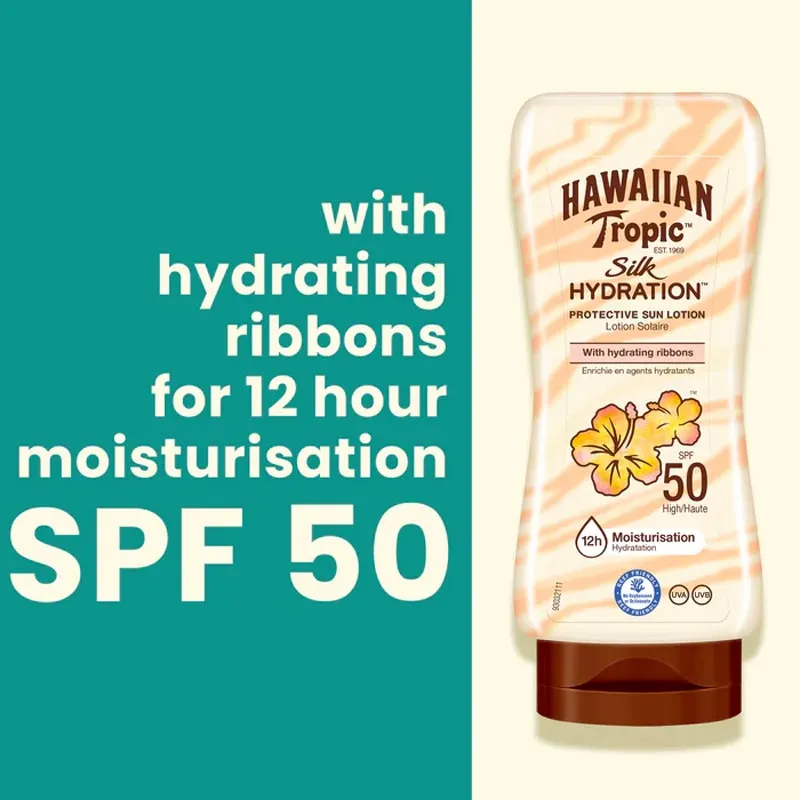 Hawaiian Tropic Silk Hydration Lotion SPF 50 Discontinued