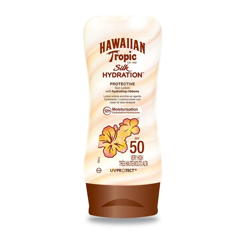 Hawaiian Tropic Silk Hydration Lotion SPF 50 Discontinued