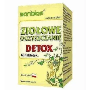 Herbal cleansing Detox x 60 tablets, detox cleanse