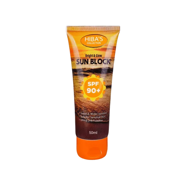 Hiba's Bright & Glow Sunblock Spf 90  50ml