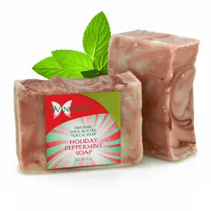 Holiday Peppermint Organic Soap