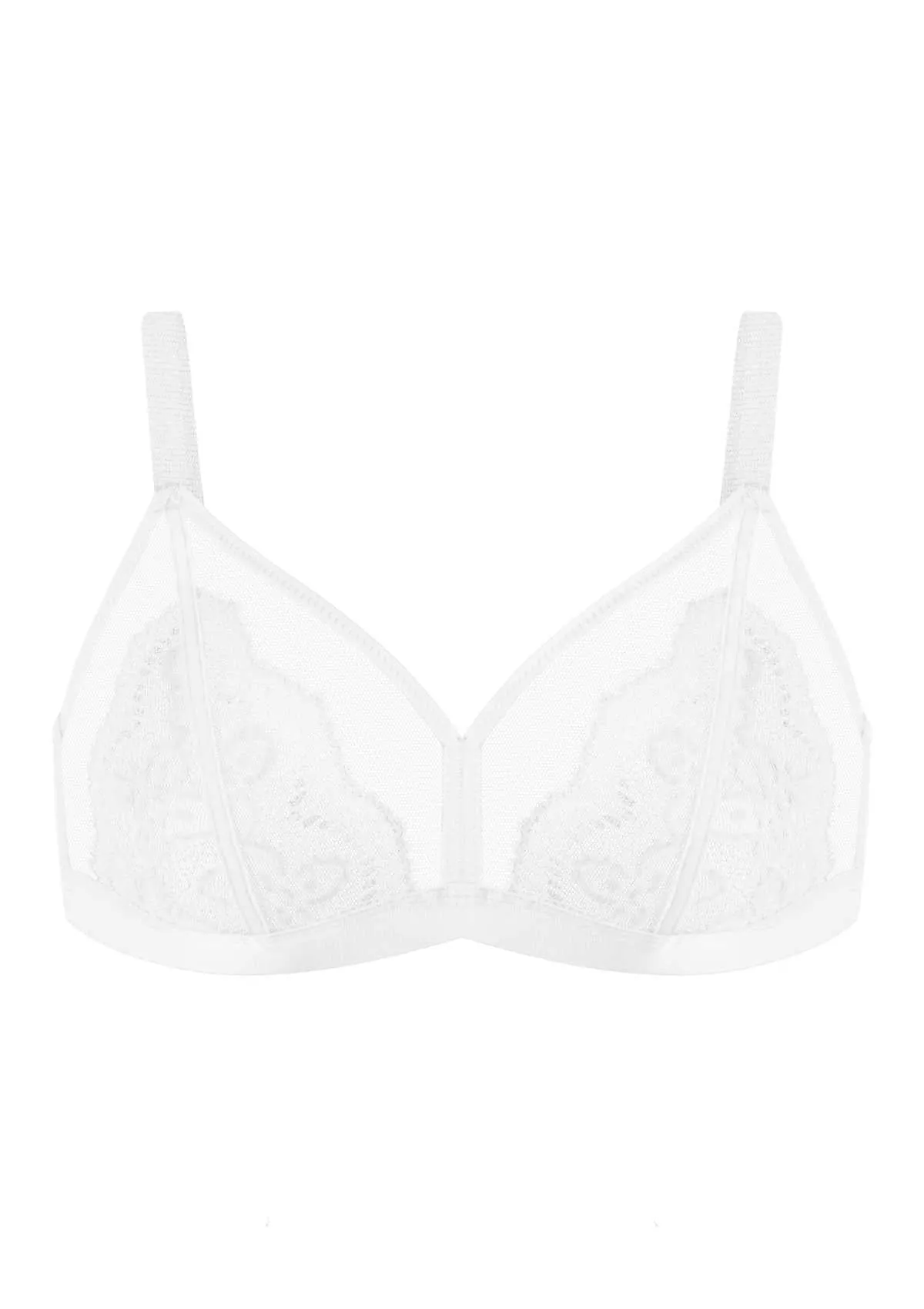 HSIA Wireless Lace Triangle Bra