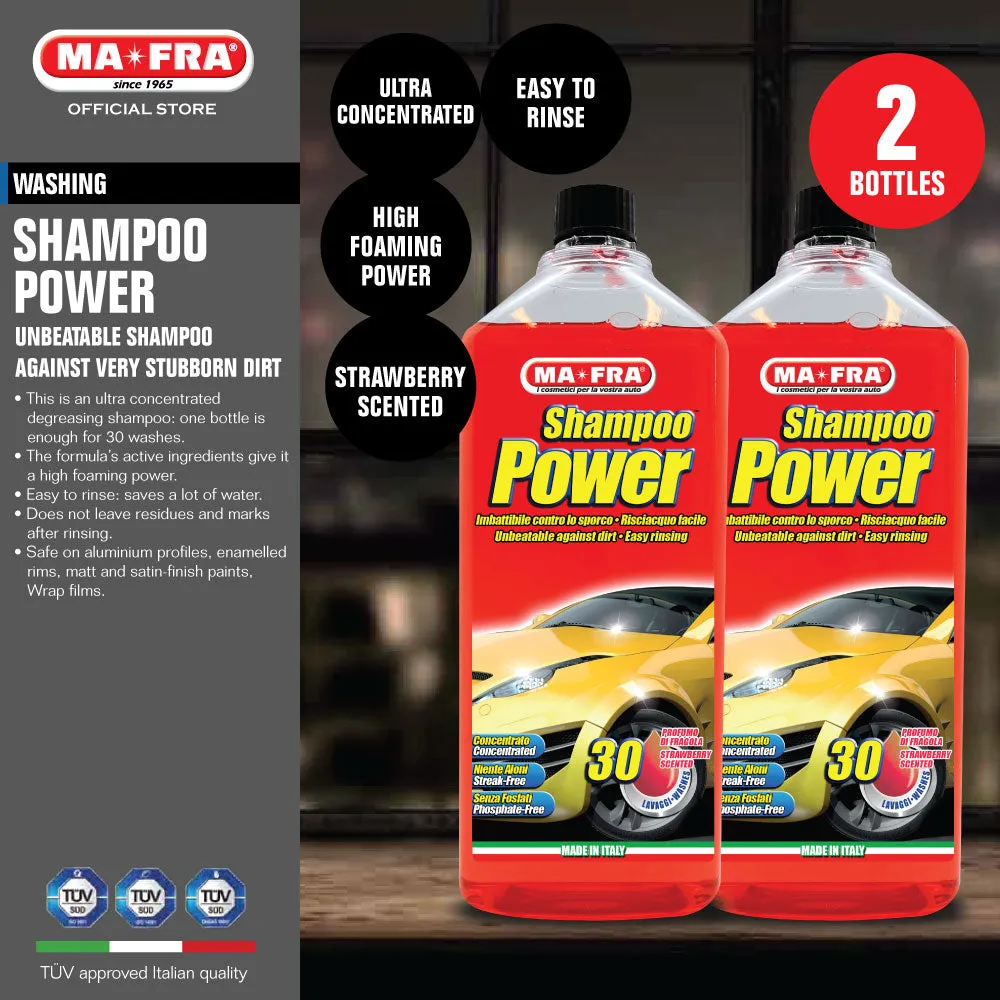 Mafra Shampoo Power 1L (Easy rinse car shampoo)