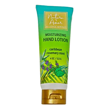 Natura Amor Moisturizing Hand Lotion Caribbean Rosemary Mint Scent