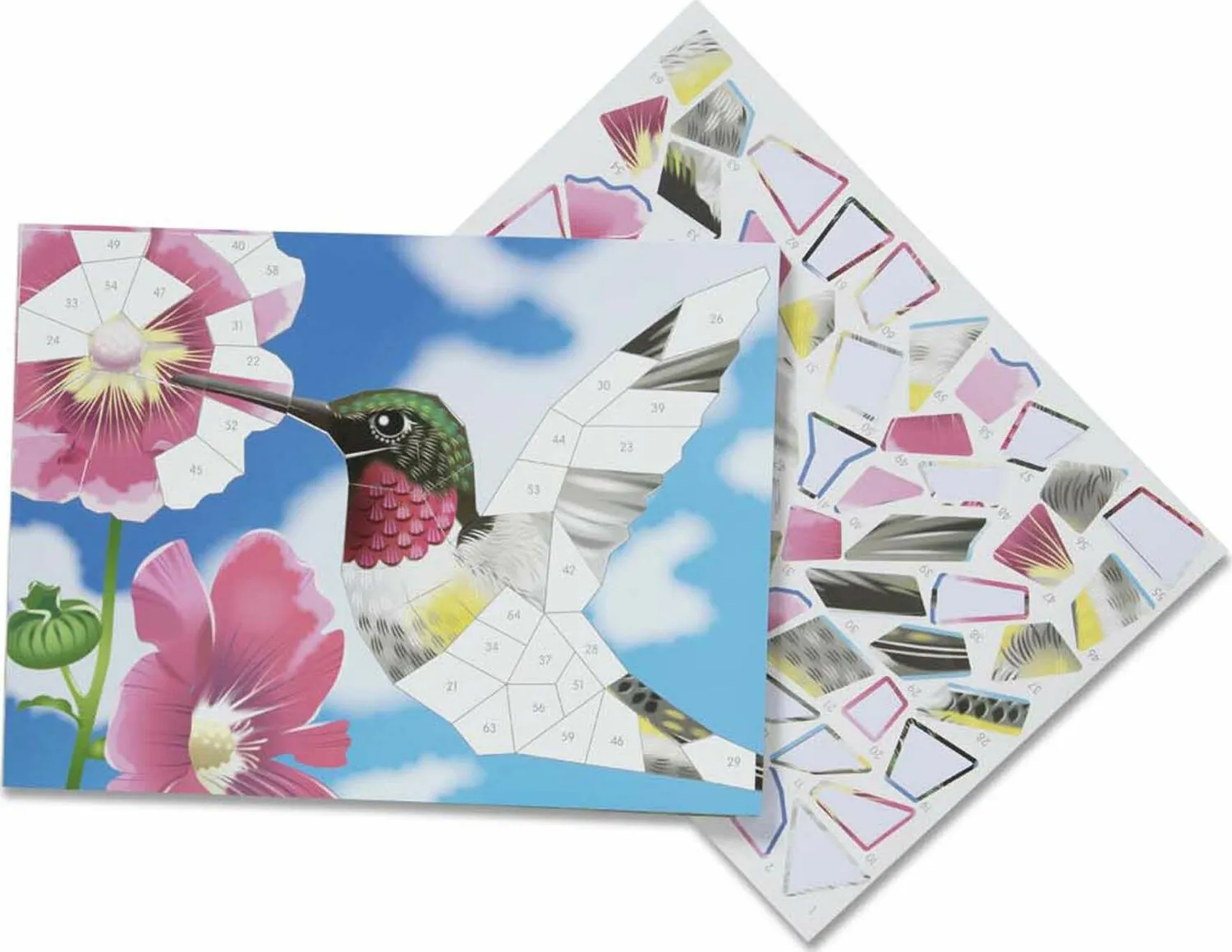 Nature Mosaic Sticker Pad