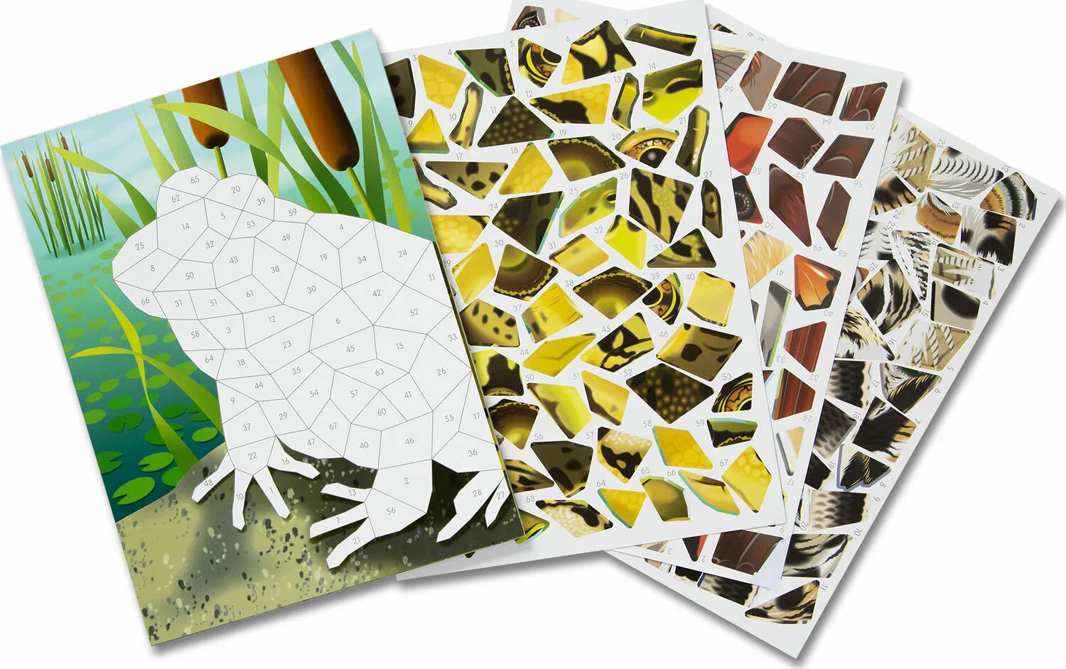 Nature Mosaic Sticker Pad