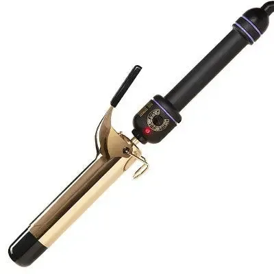 New - Hot Tools Signature Series Gold Curling Iron/Wand - 1 ¼"