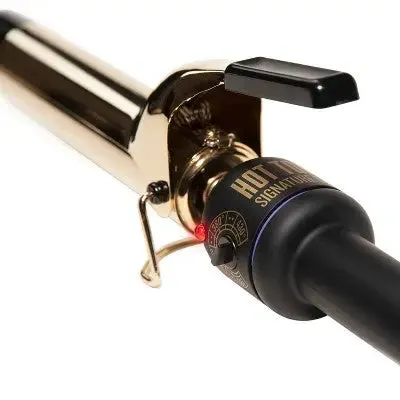 New - Hot Tools Signature Series Gold Curling Iron/Wand - 1 ¼"