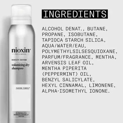 Nioxin Volumizing Dry Shampoo 200ml