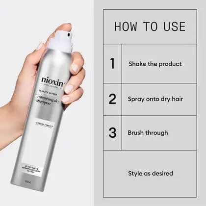 Nioxin Volumizing Dry Shampoo 200ml