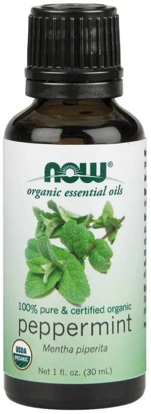 Now Foods Peppermint Oil Organic 1 oz Liquid