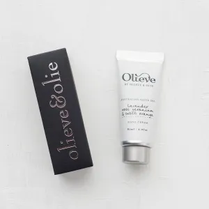 Olieve and Olie Organic Hand Cream Lavender, Rose Geranium and Sweet Orange