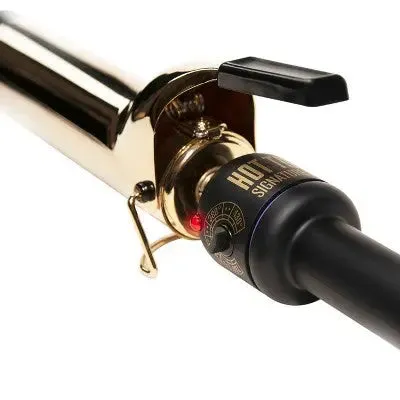 Open Box - Hot Tools Signature Series Gold curling Iron/Wand - 1.5"