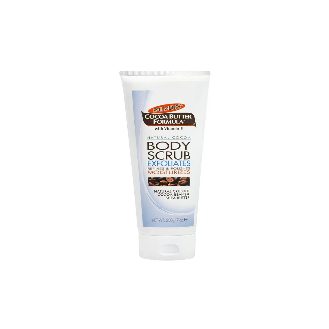 Palmer's Cocoa Butter Formula Body Scrub Tube 200g – Exfoliating & Moisturizing Scrub for Soft Skin