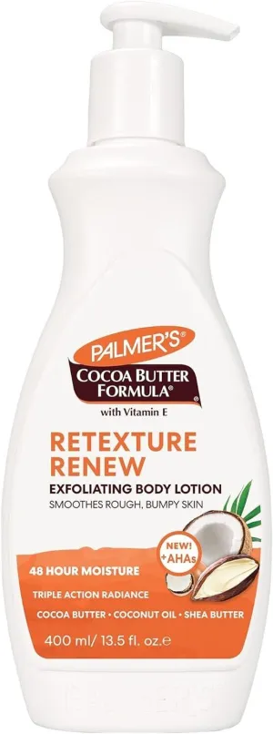 Palmer's Cocoa Butter Retexture Renew Exfoliating Body Lotion 400ml