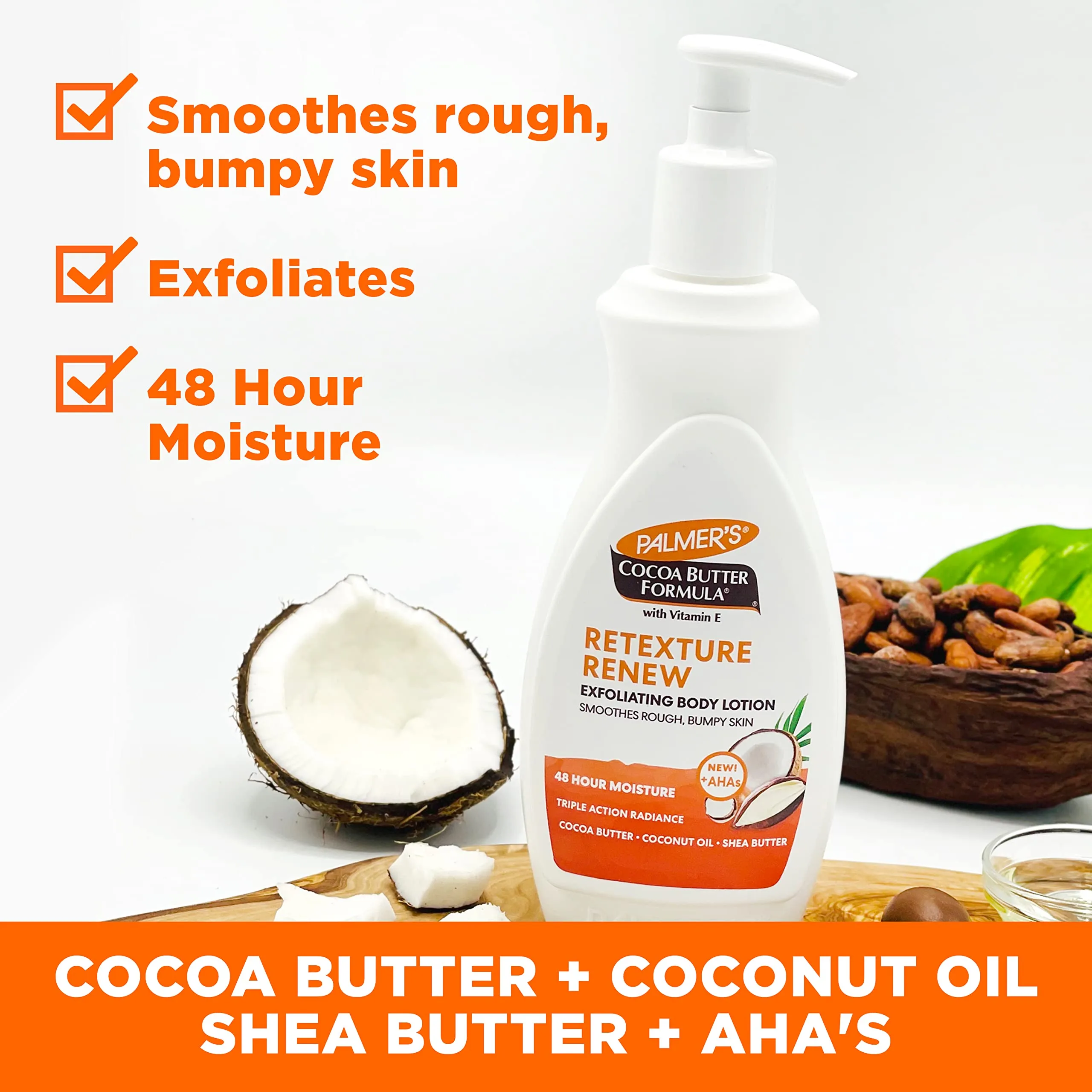 Palmer's Cocoa Butter Retexture Renew Exfoliating Body Lotion 400ml