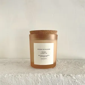 Palo Santo, Sweetgrass   Sage Handcrafted Scented Soy Candle