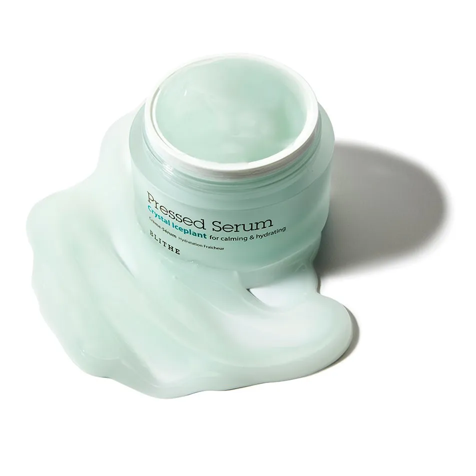 Pressed Serum Crystal Iceplant Cooling Face Moisturizer Gel