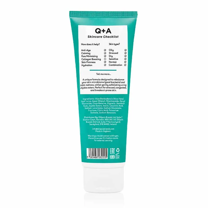 Q A Niacinamide Gentle Exfoliating Cleanser