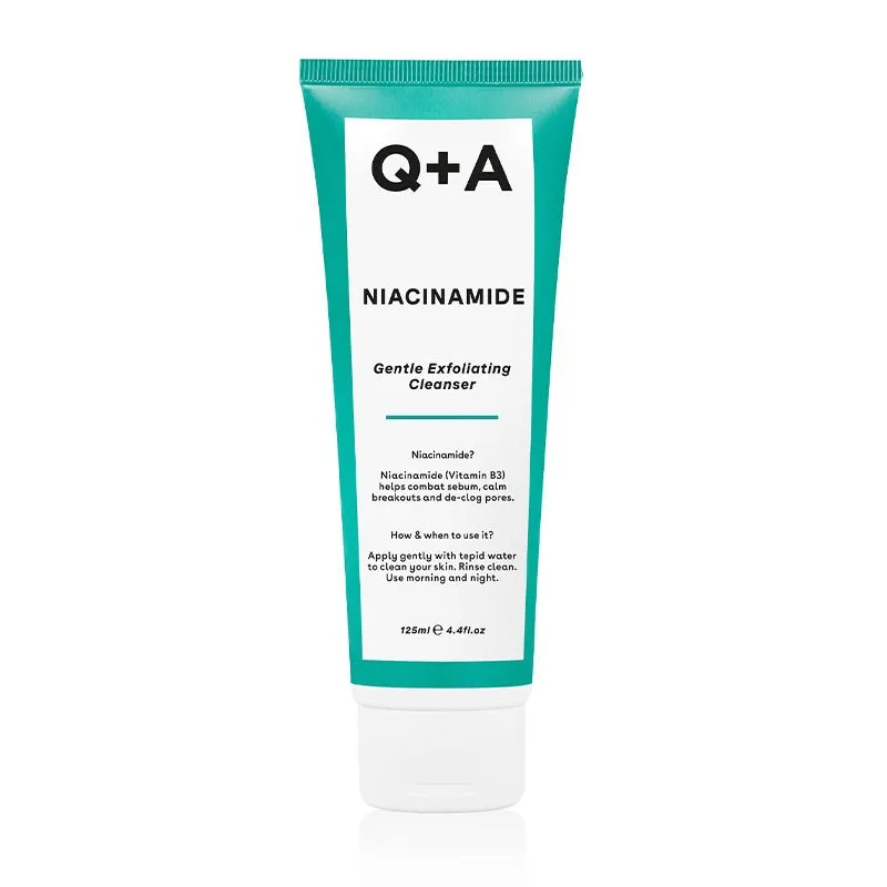 Q A Niacinamide Gentle Exfoliating Cleanser