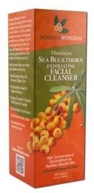 Seabuck Wonders Sea Buckthorn Exfoliating Facial Cleanser 4 oz Liquid