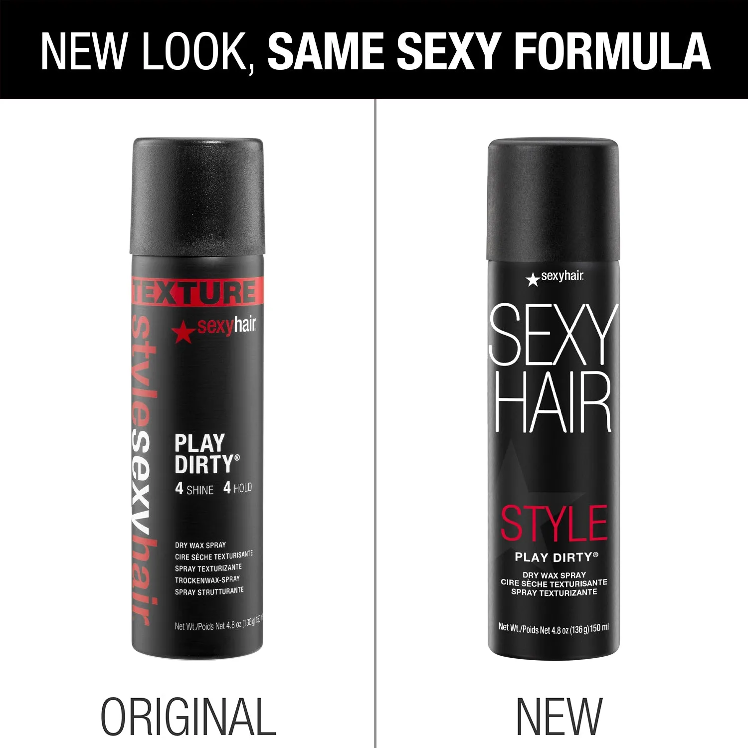 Sexy Hair Style Sexy Hair Play Dirty Dry Wax Spray